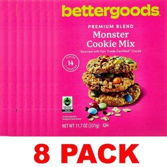 bettergoods Premium Blend Monster Cookie Mix 11.7 oz Box – 8 BOXES