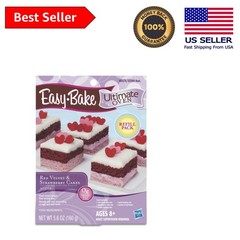 Ultimate Easy-Bake Red Velvet & Strawberry Cakes Refill Kit – Bake Fun at Home