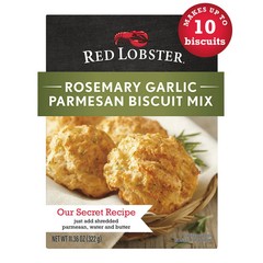 (4 pack) Red Lobster Rosemary Garlic Parmesan Biscuit Mix, Rosemary Garlic Herb