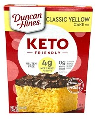 Duncan Hines Keto Friendly Classic Yellow Cake Mix 10.6 oz