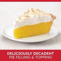 (4 pack) Comstock Original Lemon Crème Pie Filling and Topping, 21 oz.