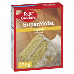 Betty Crocker Super Moist Lemon Cake Mix 13.3 oz / 375 g