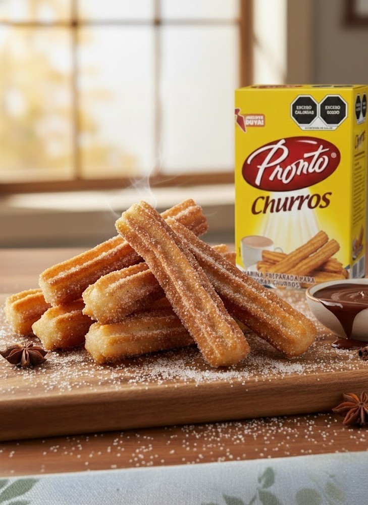 Pronto Churros, Prepared Flour for Making Churros, Include piping bag