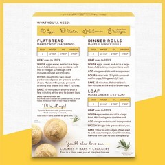 Almond Flour Artisan Bread Mix – Gluten Free, Paleo, Plant Based, 10.4 oz, 3 …