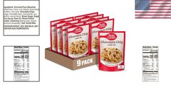 Chocolate Chip Cookie Mix – Easy 7.5 oz Bags Make 12 Cookies Each, Pack of 9