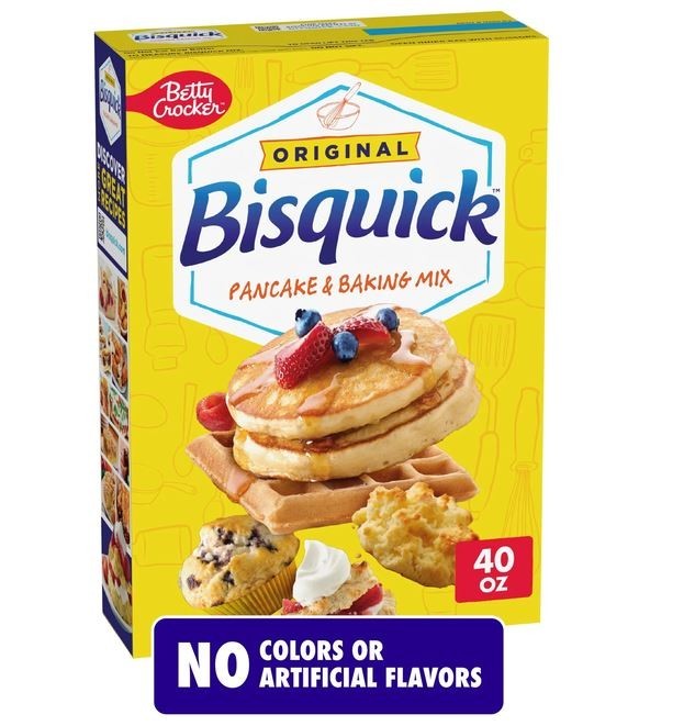 Betty Crocker Bisquick Pancake and Baking Mix, Original, 40 oz