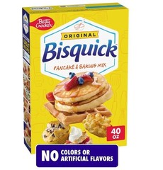 Betty Crocker Bisquick Pancake and Baking Mix, Original, 40 oz