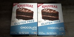 2 Boxes Krusteaz Gluten Free Chocolate Cake Mix 18 oz