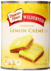 Duncan Hines Wilderness Lemon Crème Pie Filling and Topping, 21 Oz. (Pack of 8)