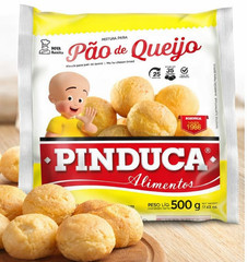 Pinduca Pão de Queijo Mix 500g Brazilian Cheese Bread Mix Gluten Free Imported