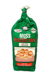 Moss Biscuit Mix Buffalo Milling Company Kittrell, NC 2 Lb Bag