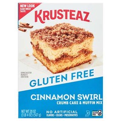 Krusteaz Gluten Free Cinnamon Swirl Crumb Cake & Muffin Mix