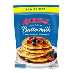 Krusteaz Light & Fluffy Buttermilk Complete Pancake Mix, 5 lb Bag