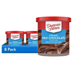 (8 pack)Creamy Milk Chocolate Flavored Frosting, 16 oz. Fast delivery