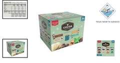 Delicious Hot Cocoa Mix Variety Pack – 34ct: Chocolate, Vanilla, Caramel, Mint