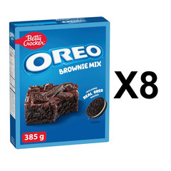 Betty Crocker Oreo Brownie Mix 385g Chocolate Sweet Dessert Baking Bulk 8 Packs