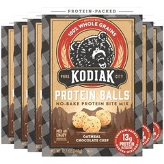 Kodiak Cakes Chocolate Chip Protein Ball Mix Pack of 6 12.7 Ounce Boxes