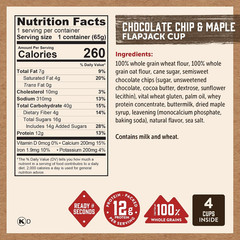 Kodiak Cakes Protein Pancake on the Go Flapjack Cups Mix; Buttermilk, Chocolate