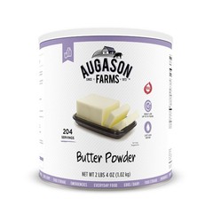 Augason Farms Butter Powder, 2lb 4oz, #10 Can