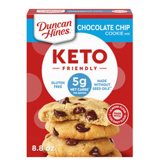 Duncan Hines Keto Friendly Chocolate Chip Cookie Mix