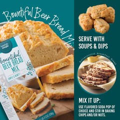 Tastefully Simple Bountiful Beer Bread Mix, 19 Ounce 19 (Pack of 1)