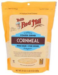 Bob’S Red Mill Whole Grain Stone Ground Cornmeal Resealable Pouch 24 Oz