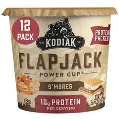 Kodiak Cakes S’mores Flapjack High Protein Snack 12 Pack 2.36 Ounce Each