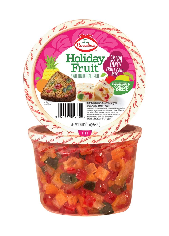 Paradise Fruit Extra Fancy Cake Mix, 16 Ounce 1 Pound (Pack of 1)