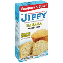 Jiffy, Banana Muffin Mix, 7 Ounce