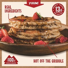 KODIAK Protein Cakes CHOCOLATE CHIP Pancake Flapjack & Waffle Mix 18 oz Box