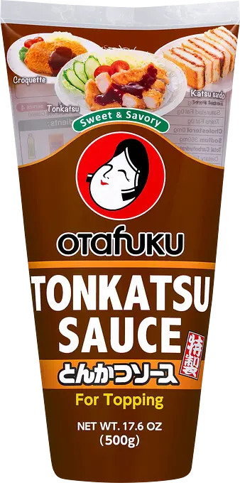 Otafuku Tonkatsu Sauce Japanese Pork Cutlet Topping Seasoning オタフク とんかつソース 500g