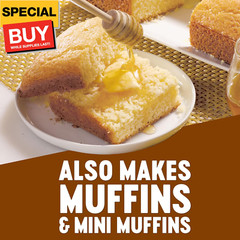 Honey Cornbread and Muffin Mix, 15 Ounce (Pack of 12)