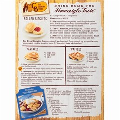 2 pack Buttermilk Baking & Pancake Mix 32 oz. Box