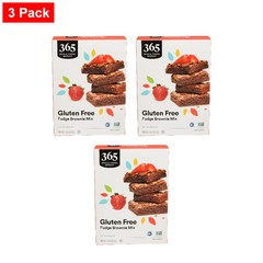 365 By WFM, Gluten-Free Brownie Mix, 15 Ounce – 3 Pack