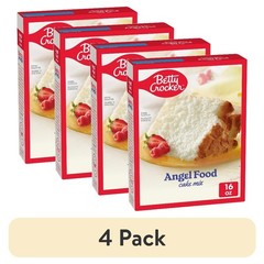 Angel Food Cake Mix Just Add Water 4 Pack 16 oz