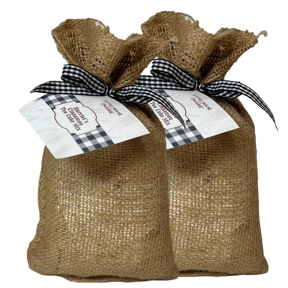 Set of Two Little House on the Prairie Pantry, Harriet’s Cinnamon Sugar Tea Cake