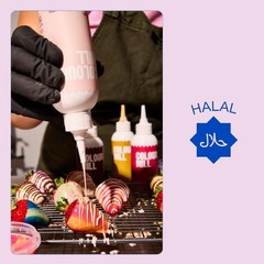 Purple Chocolate Drizzle Decoration 125g Perfect for Desserts Cakes and Treats