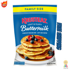 Krusteaz Light & Fluffy Buttermilk Complete Pancake Mix, 5 lb Bag