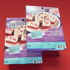 Easy-Bake Red Velvet and Strawberry Cakes Refill Mix (2pack)