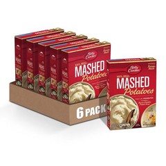 Betty Crocker Mashed Potatoes 28 Ounce Pack of 6 Gluten Free Side Dish