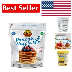 Farm to Table Gluten Free Pancake & Waffle Mix – 2lb of Whole Grain Goodness