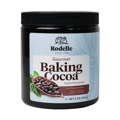 Unsweetened Baking Cocoa Rodelle 8 oz