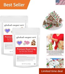 Chef Alan Tetreault Royal Icing Mix – White – Easy Mix for Cookies