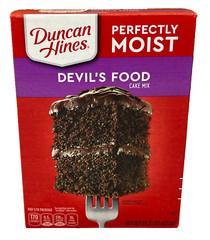 Duncan Hines Perfectly Moist Devil’s Food Cake Mix 15.25 oz