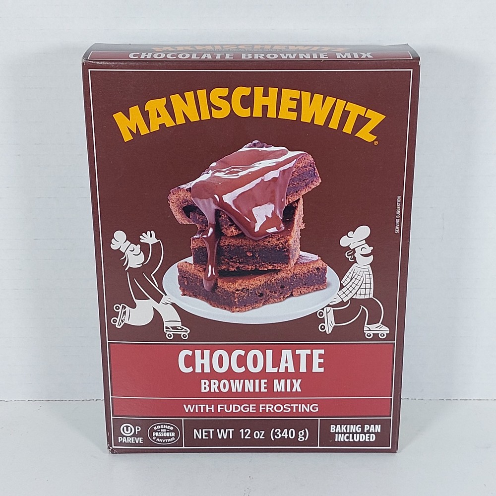 Manischewitz Chocolate Brownie Mix With Fudge Frosting 12oz (340 g)