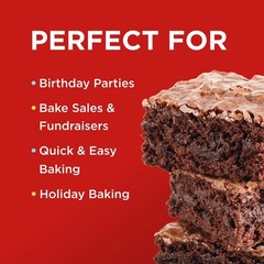 (12 pack) Brownie Mix, Chewy Fudge, Easter Baking, 18.3 oz.