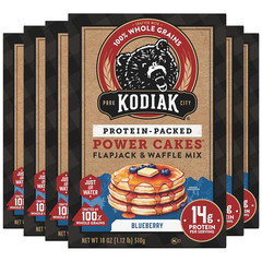 Kodiak Cakes Protein Pancake Power Cakes, Flapjack and Waffle Baking Mix, Butter
