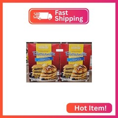 Millville Buttermilk Pancake & Waffle Mix Light & Fluffy Complete 32oz 907g (Two