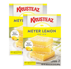 Krusteaz Meyer Lemon Bar Mix (Pack of 2) 19.35 oz Boxes