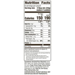 Peanut Butter Cookie Mix, Makes 12 Soft & Chewy Cookies, 7.2 oz – Kosher Delight